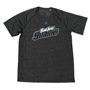 Adidas Men’s Ultimate Tee San Jose Sharks Shirt Size Large